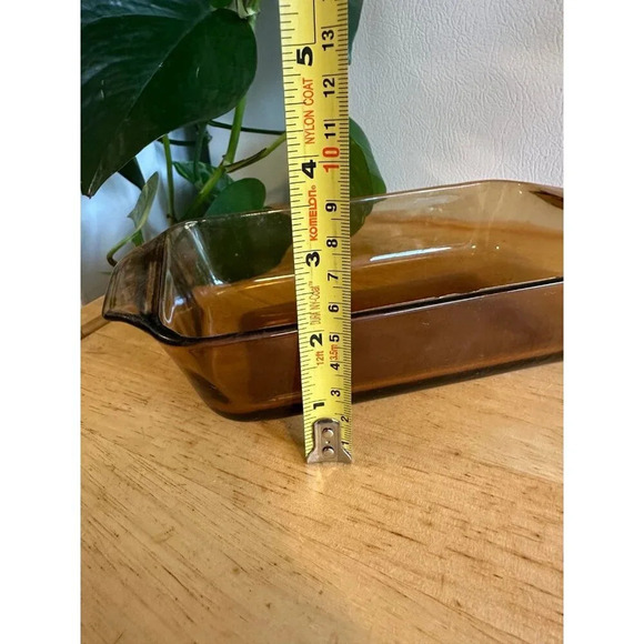 Vintage Brown glass Loaf Dish - Picture 4 of 7